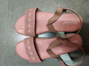 Pink Casual Sandals