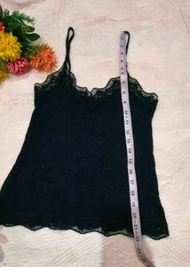 Elegant Lace Trim Camisole