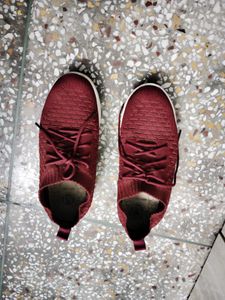 Women Maroon Colour Shoes