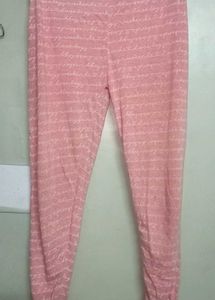 Pink Printed Bottoms Pyjama