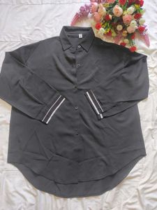 Stylish Black Long Sleeve Shirt