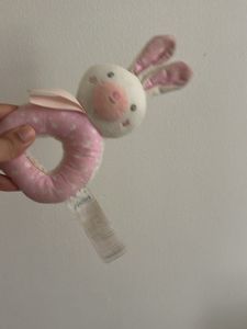2 set of juniors Cute Bunny Rattle Toy
