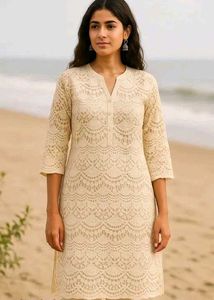 Intricate Lace Fabric (Dyeable)