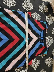 Allen Solly Colorful Chevron Dress