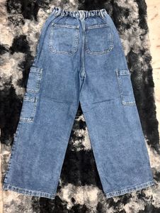 Blue Cargo Jeans