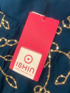 Elegant Teal Embroidered Kurta Set
