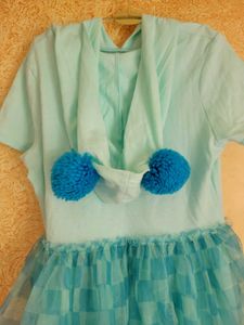 Cute Girls' Graphic Tulle Dress