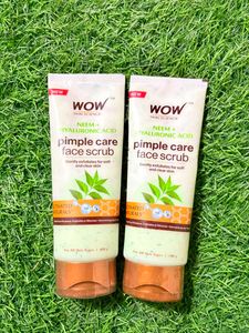 WOW Skin Science Pimple Care Face Scrub