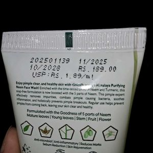 Himalaya Purifying Neem Face Wash
