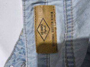 Orginial Lee Cooper Ripped Wide Leg Jea