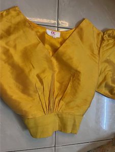 Yellow Floral Print Lehenga Choli Set