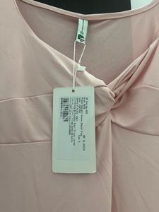 pastel Pink Twist Front newme mini dress