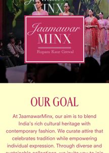 Jamawar Minx Designer Bridal Lehenga