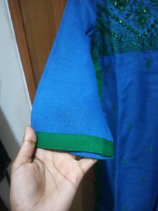 Blue Lovely Lady Kurta