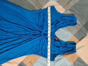 Sexy Blue Mini Dress