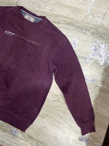 AJC Burgundy Graphic Sweatshirt