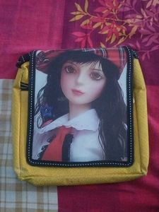 Cute Doll Face Crossbody Bag