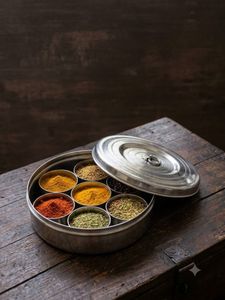 Stainless Steel Big Spice Box
