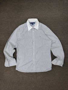 Tommy Hilfiger Striped Button-Up Shirt
