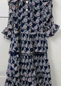 Floral Printed  Frock