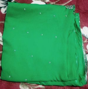 Green Embroidered Kurti
