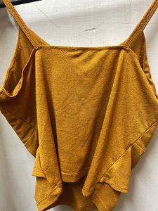 Mustard Knot Detail Cami Top