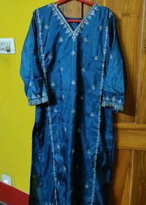 New Teal Kurta Set