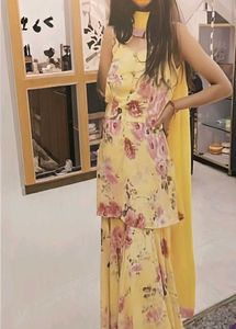 beautiful indo western coord set