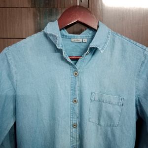 Denim Long Kurta For Women