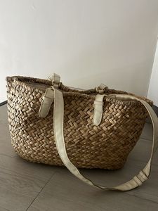 Summer Woven Tote Bag