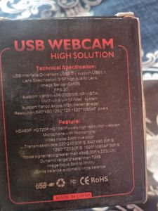 High solution Webcam
