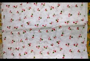 New Ladies Cotton Dress Material With Embroidery