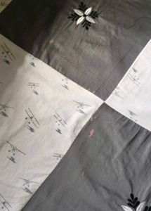 bedsheet with pillow cover