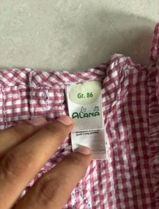Cute Cherry Gingham Dress
