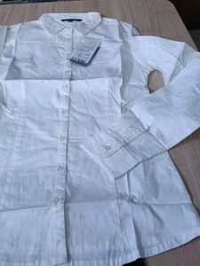 White Formal Shirt for girls