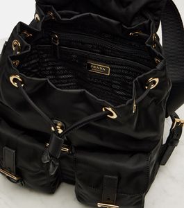 Prada Black Nylon Backpack