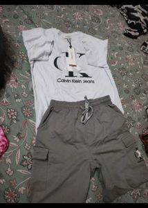 Comfortable Grey Cargo Pants