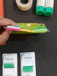 Stationery Bundle - Pens, Glue, Tape, Notes