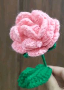 Handmade Crocheted Rose 🌹