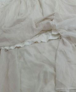 Flowy White Skirt