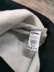 Vintage Supreme Striped Hoodie