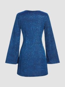 Newme sparkly Blue Mini Dress