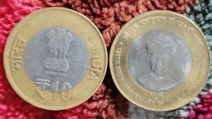 Rare 10 Rupee Coins 2pcs Set