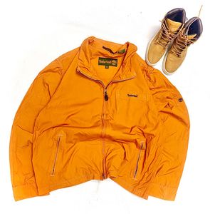 Timberland Orange Zip-Up Jacket
