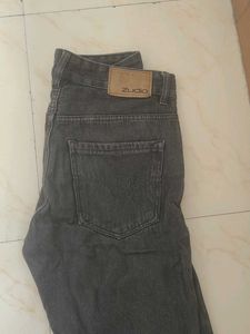 Zudio Dark Grey Denim Jeans