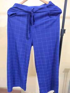 Beautiful Blue Plazo For Women