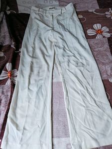 WOMEN WHITE&amp;BLACK TROUSERS
