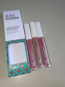 just herbs set of 3 lipstick (16ml each)