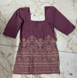 Short corset kurti
