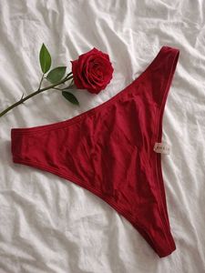Shein Red Bikini Bottom